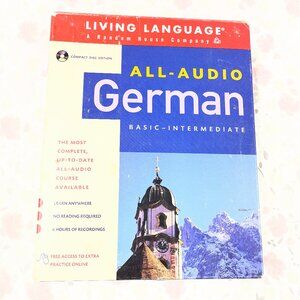 German Language - 6 CD set - All Audio German Basic-Intermediate